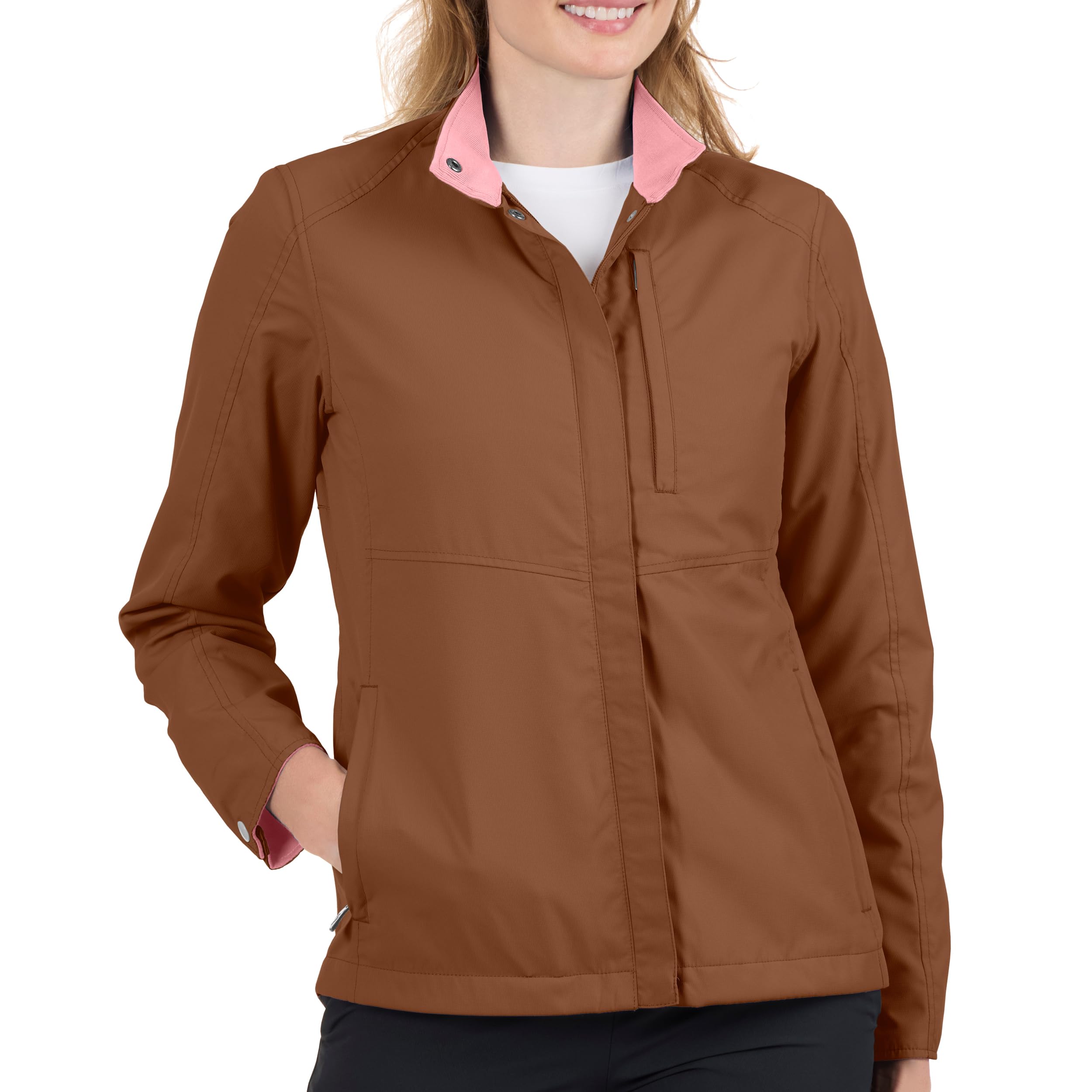 SCOTTeVEST Epic Travel Jacket for Women - 22 Hidden Pockets - Soft Shell Coat - Pickpocket Proof Clothing