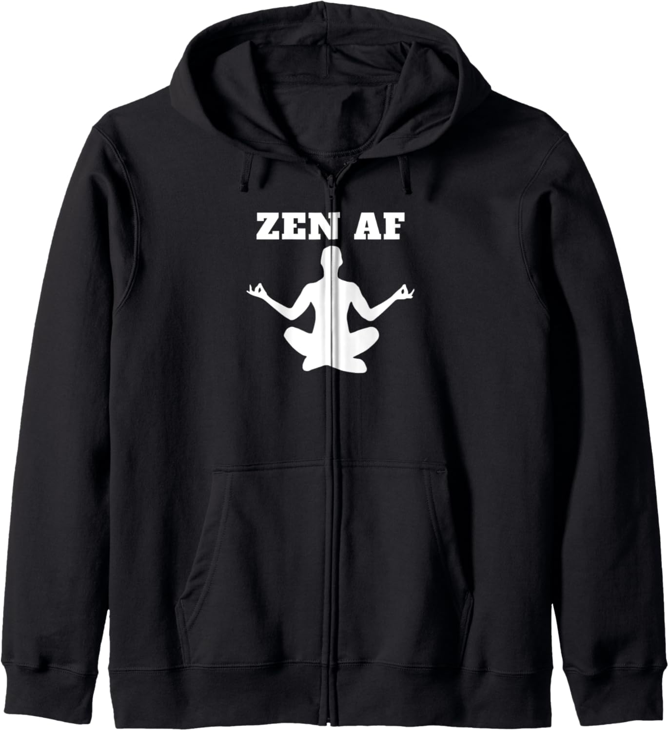 Zen AF Yoga Zip Hoodie