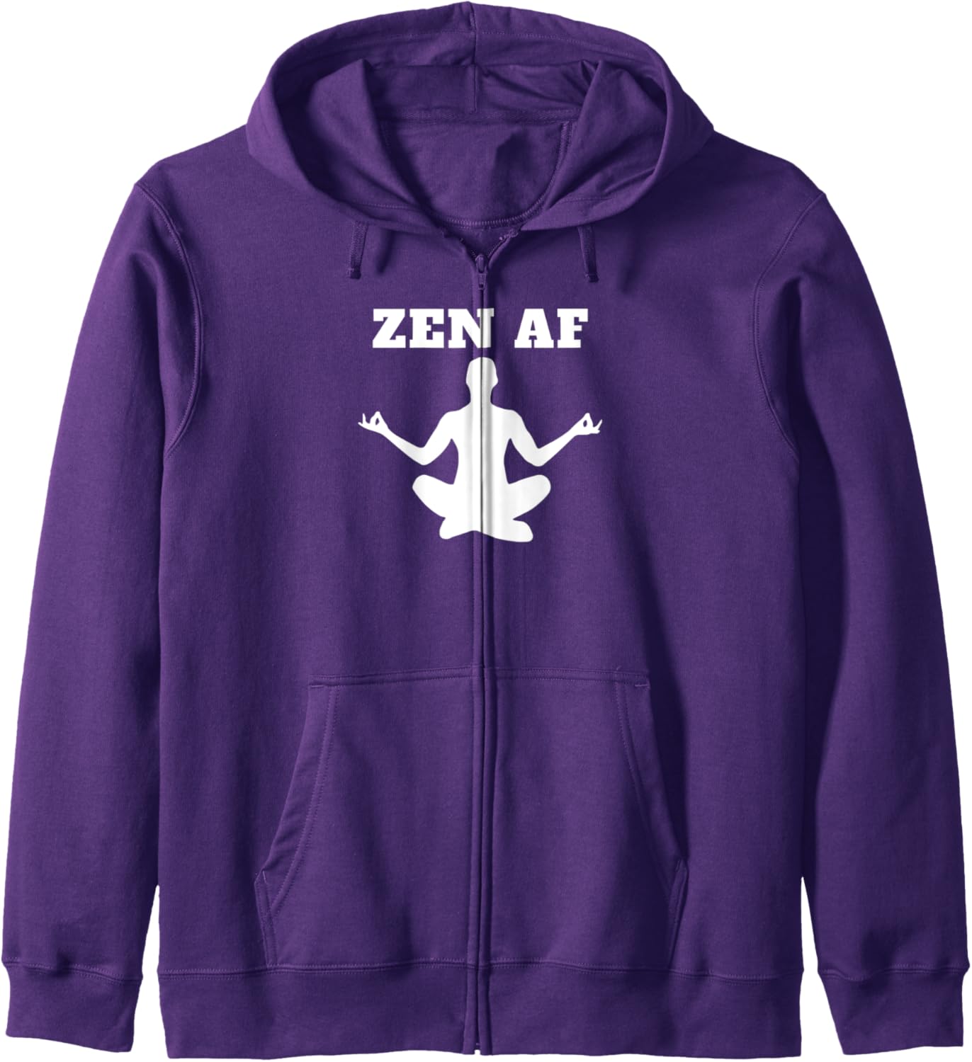 Zen AF Yoga Zip Hoodie