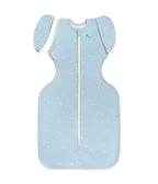 Love to Dream Swaddle Up Transition Swaddle, Patented Zip-Off Wings, Gently Help Baby Transition from Being Swaddled to Arms Free When Showing Signs of Rolling, 1.0 TOG, 13-19 lbs, Gray