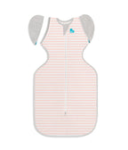 Love to Dream Swaddle Up Transition Swaddle, Patented Zip-Off Wings, Gently Help Baby Transition from Being Swaddled to Arms Free When Showing Signs of Rolling, 1.0 TOG, 13-19 lbs, Gray