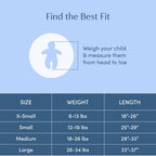SleepingBaby Zipadee-Zip Transition Swaddle - Cozy Baby Swaddle Blanket with Zipper Convenience - Roomy Wearable Blanket for Easy Diaper Changes - Classic Lavender, Medium (6-12 Month) - 2 Pack