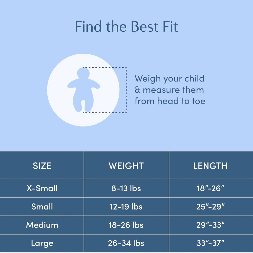 SleepingBaby Zipadee-Zip Transition Swaddle - Cozy Baby Swaddle Blanket with Zipper Convenience - Roomy Wearable Blanket for Easy Diaper Changes - Classic Lavender, Medium (6-12 Month) - 2 Pack