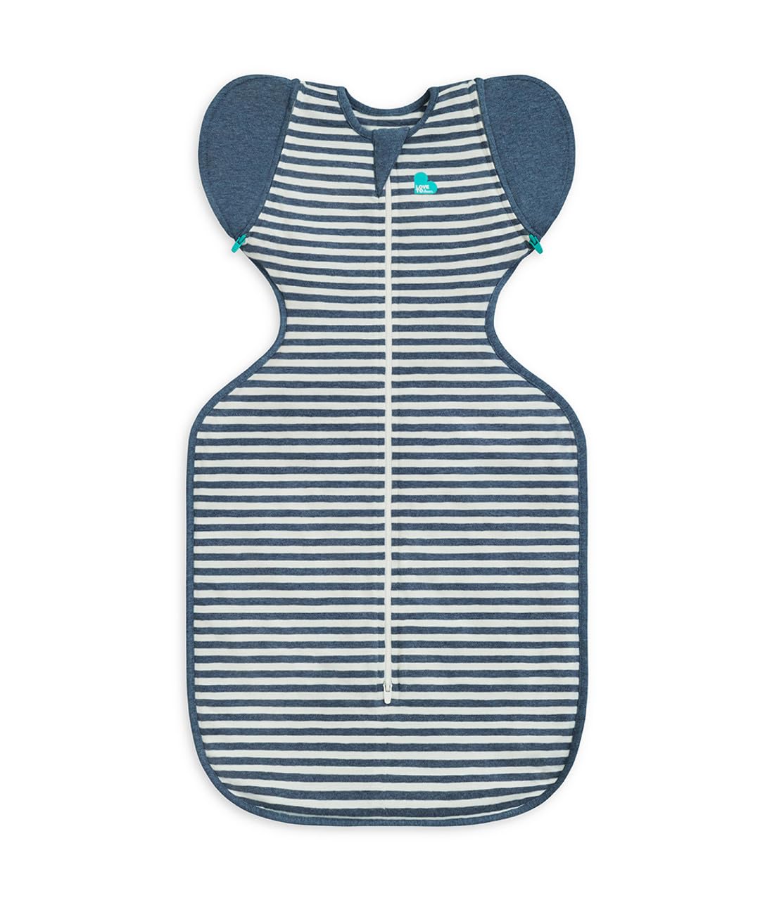 Love to Dream Swaddle Up Transition Swaddle, Patented Zip-Off Wings, Gently Help Baby Transition from Being Swaddled to Arms Free When Showing Signs of Rolling, 1.0 TOG, 13-19 lbs, Gray