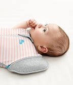 Love to Dream Swaddle Up Transition Swaddle, Patented Zip-Off Wings, Gently Help Baby Transition from Being Swaddled to Arms Free When Showing Signs of Rolling, 1.0 TOG, 13-19 lbs, Gray