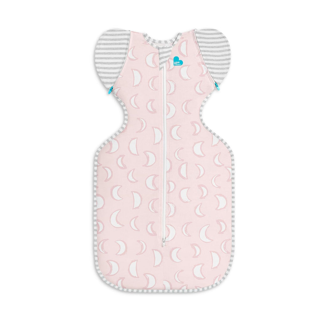 Love to Dream Swaddle Up Transition Swaddle, Patented Zip-Off Wings, Gently Help Baby Transition from Being Swaddled to Arms Free When Showing Signs of Rolling, 1.0 TOG, 13-19 lbs, Gray