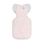 Love to Dream Swaddle Up Transition Swaddle, Patented Zip-Off Wings, Gently Help Baby Transition from Being Swaddled to Arms Free When Showing Signs of Rolling, 1.0 TOG, 13-19 lbs, Gray