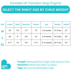 Love to Dream Swaddle Up Transition Swaddle, Patented Zip-Off Wings, Gently Help Baby Transition from Being Swaddled to Arms Free When Showing Signs of Rolling, 1.0 TOG, 13-19 lbs, Gray