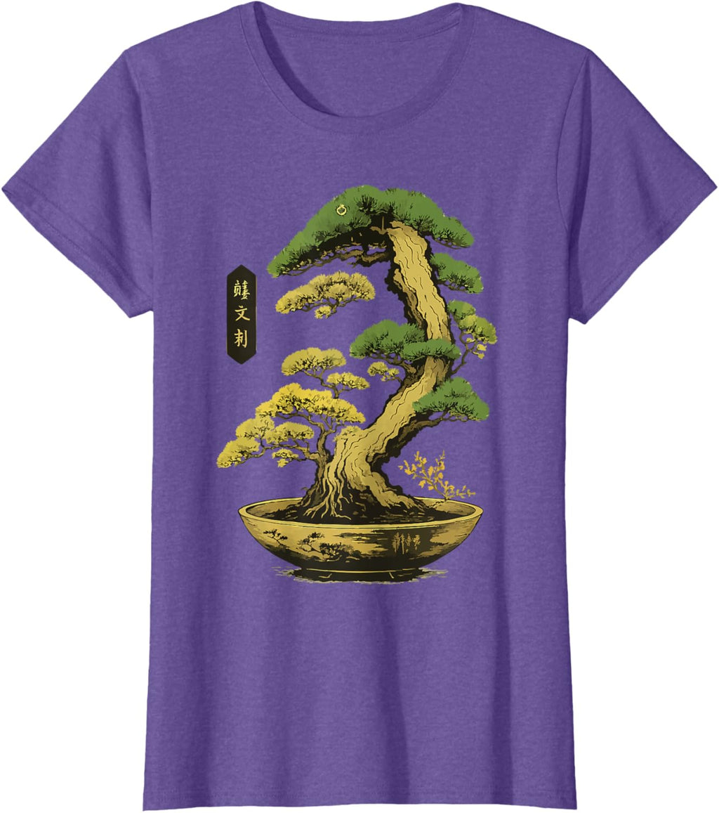 Bonsai Tree Zen Japanese T-Shirt