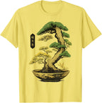 Bonsai Tree Zen Japanese T-Shirt