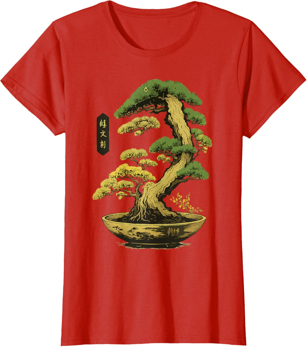Bonsai Tree Zen Japanese T-Shirt